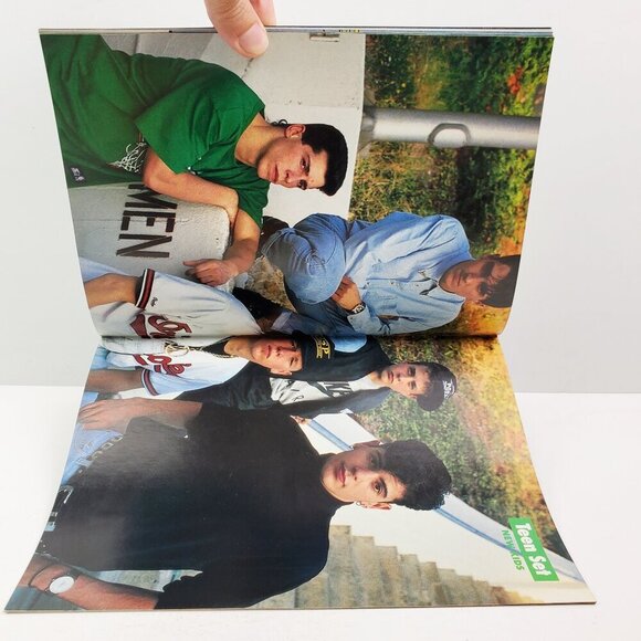 Teen Set Magazine New Kids on Block NKOTB Corey Haim May 1990 Unread Stock - Picture 3 of 12